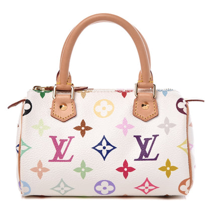 Louis Vuitton Monogram Multicolor Mini Sac HL Speedy White 1 of 7
