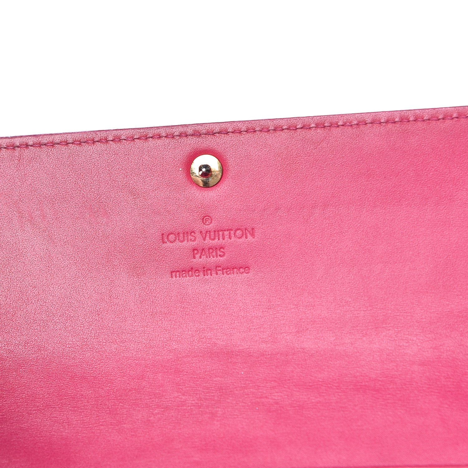Louis Vuitton Vernis Ikat Sarah Wallet Rose Indien 6 of 10