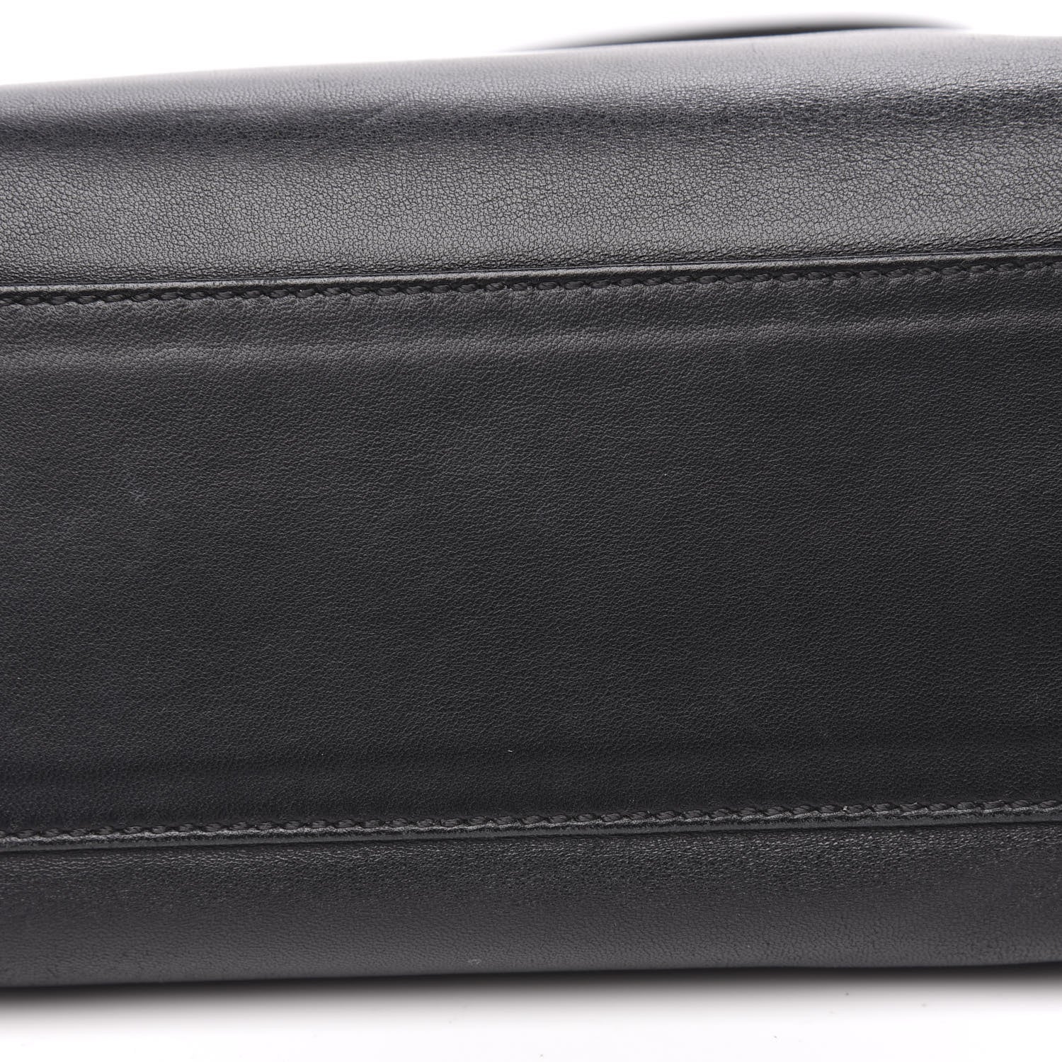 Fendi Nappa Mini Peekaboo Iconic Satchel Black 12 of 12