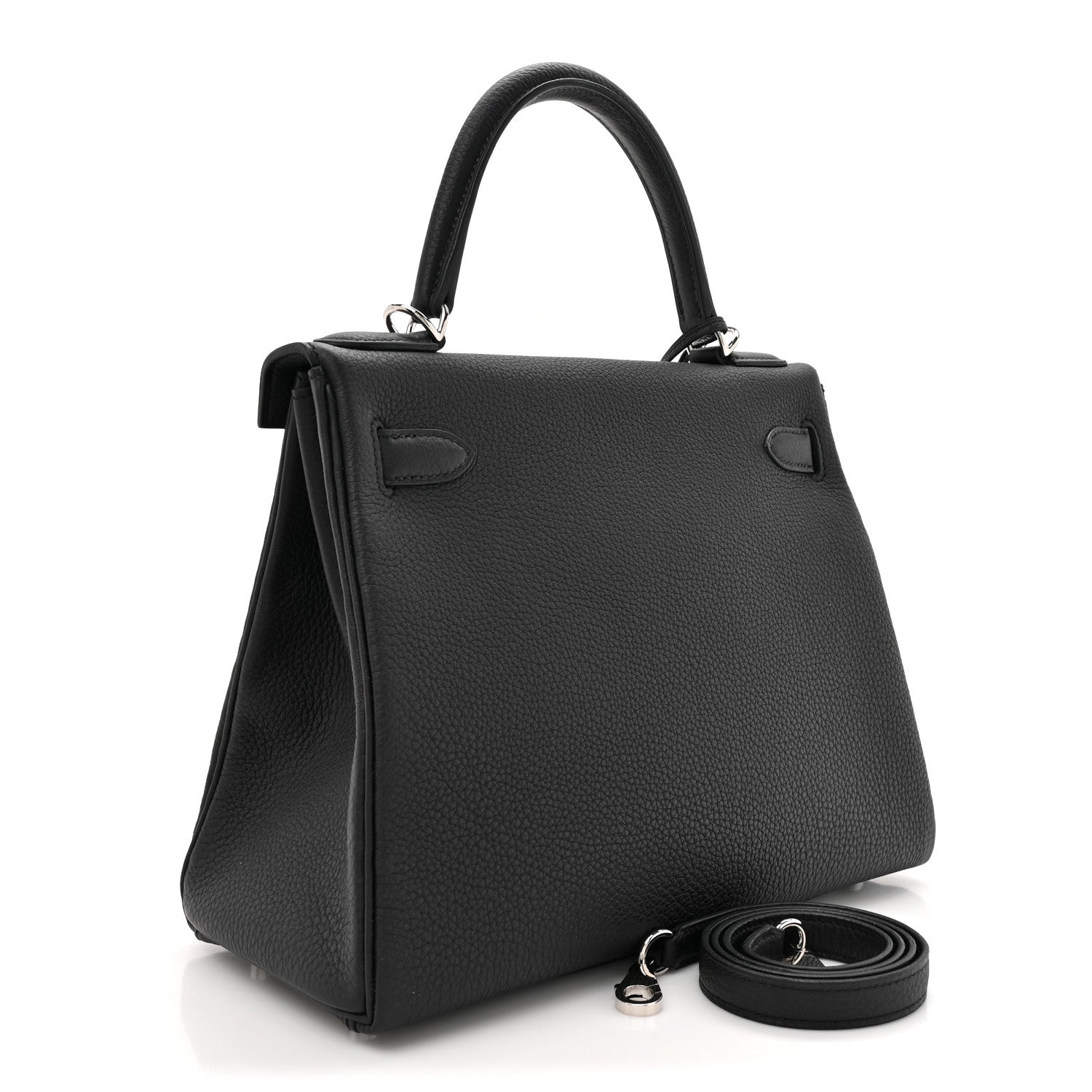 Hermes Togo Kelly Retourne 28 Black 3 of 11