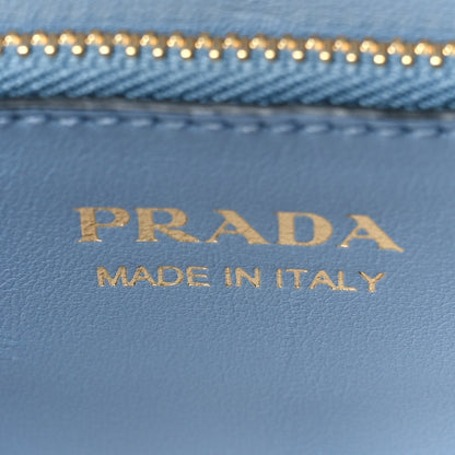 Prada Saffiano Cuir Calfskin Small Monochrome Top Handle Tote Astrale 5 of 7