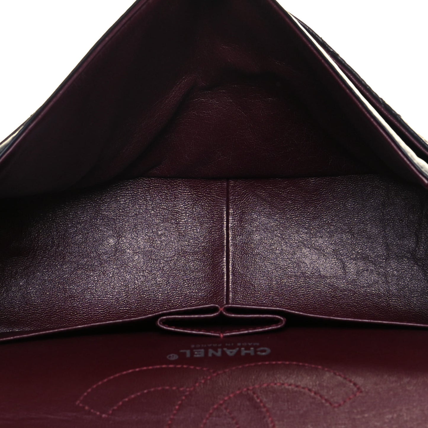 Aged Calfskin Quilted 2.55 Reissue 226 Flap Black