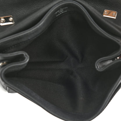 Louis Vuitton Calfskin Lockme II Chain Bag BB Black 5 of 9