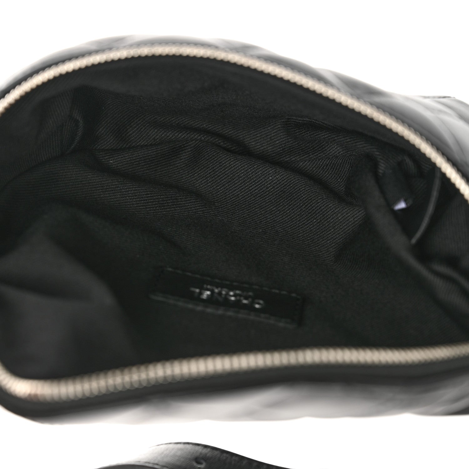 Chanel Calfskin Quilted Waist Belt Bag Black 5 of 12