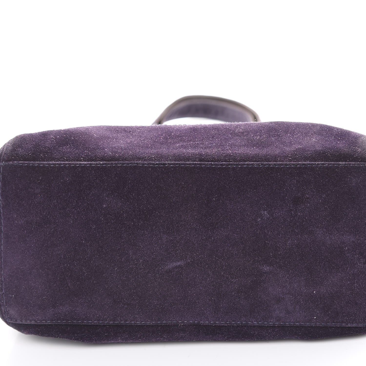 Chanel Suede CC Shoulder Bag Purple 11 of 19