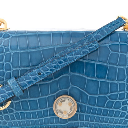 Hermes Shiny Alligator Minuit Au Faubourg Bleu Izmir 8 of 10