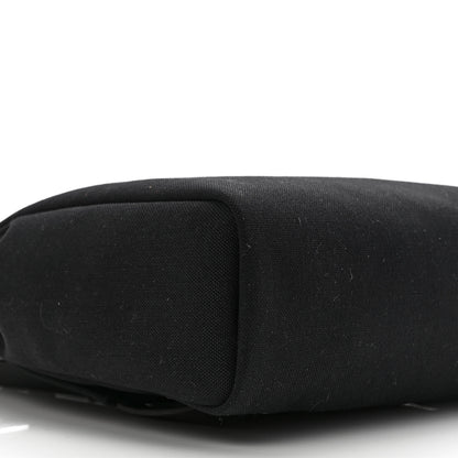 Hermes Military Toile Vache Hunter Herbag a Dos Zip Retourne Backpack Black 8 of 9