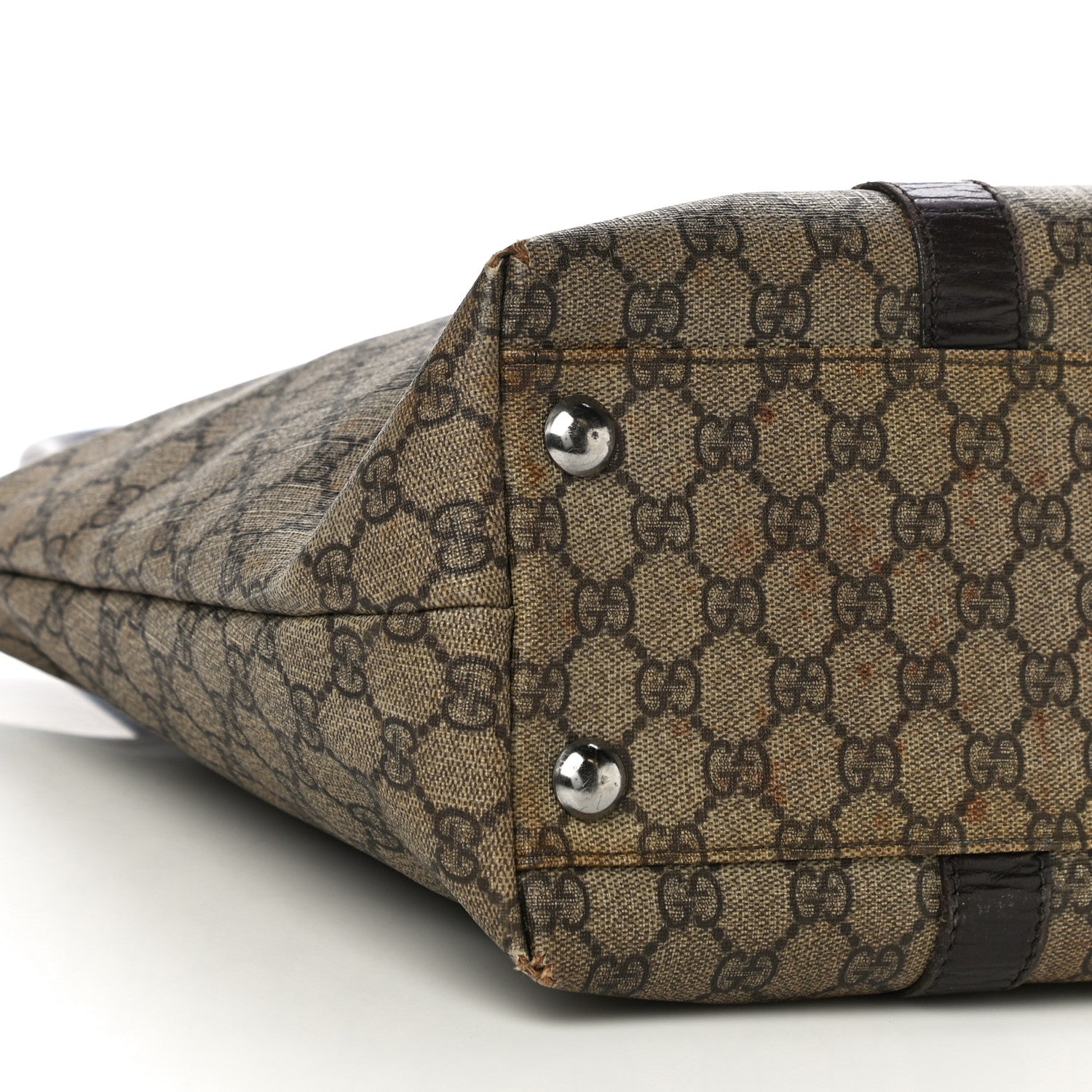 Gucci GG Plus Monogram Medium Joy Tote Dark Brown 10 of 29