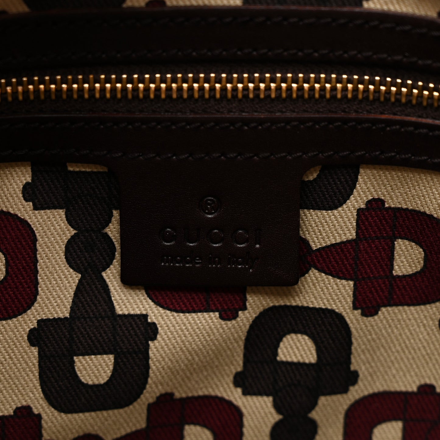 Guccissima Small Jackie O Hobo Chocolate