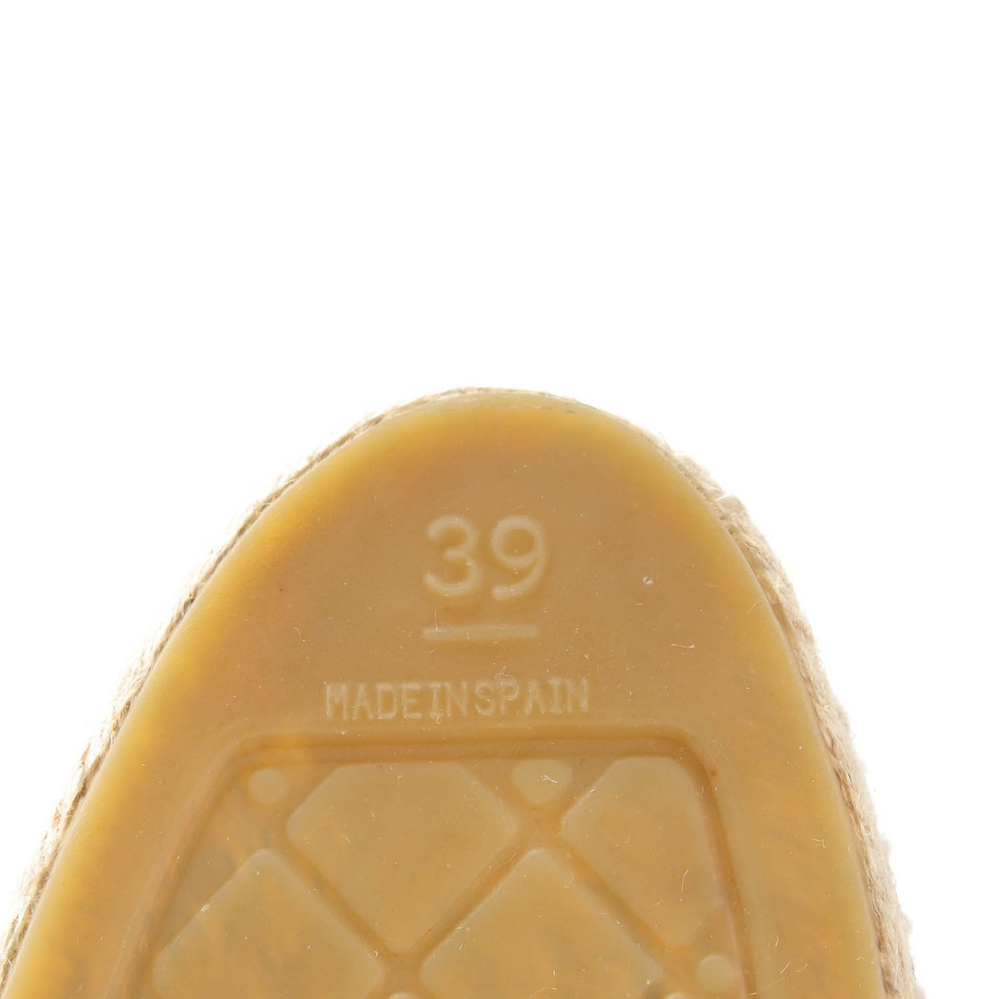 Tweed Patent Goatskin CC Espadrilles 39 Black Pink Yellow
