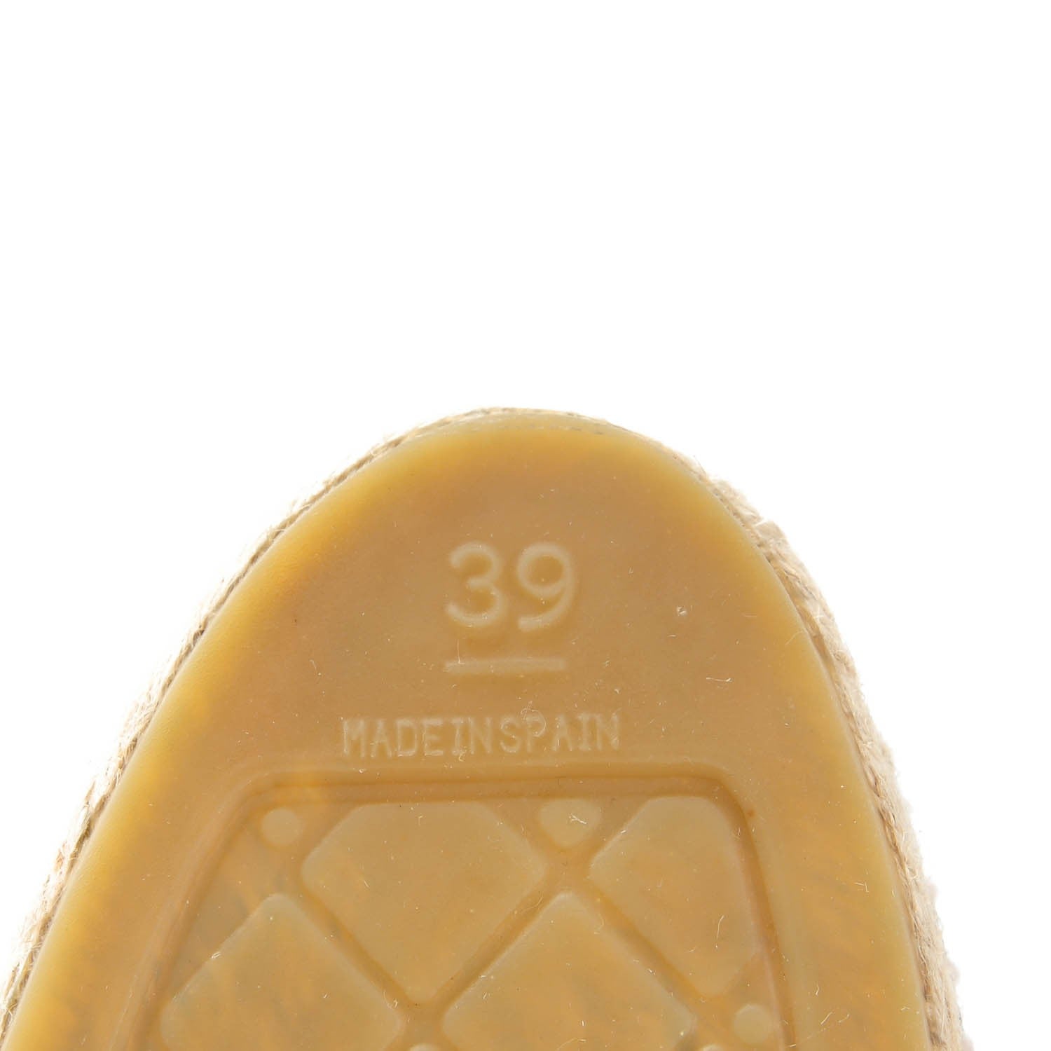 Chanel Tweed Patent Goatskin CC Espadrilles 39 Black Pink Yellow 6 of 8