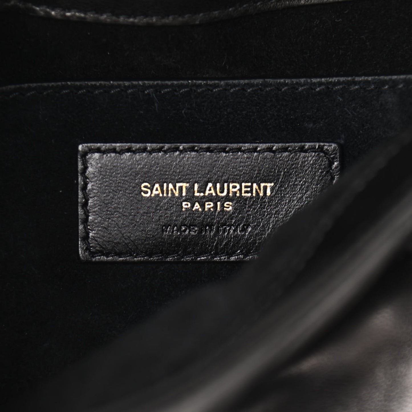 Lambskin Quilted Le 57 Diamond Shoulder Bag Black