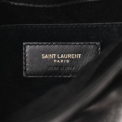 Saint Laurent Lambskin Quilted Le 57 Diamond Shoulder Bag Black 6 of 10