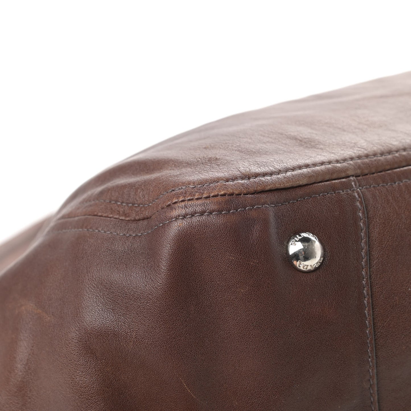 Soft Calf Pleated Two Pocket Hobo Nocciolo