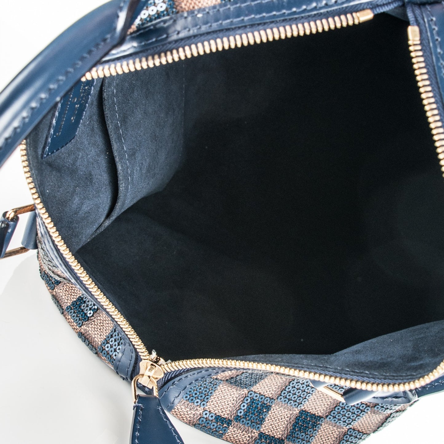 Damier Paillettes Speedy 30 Blue