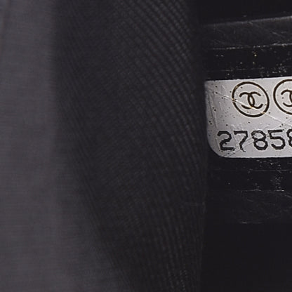 Chanel Caviar Chevron Quilted Small Boy Flap Black 7 of 13