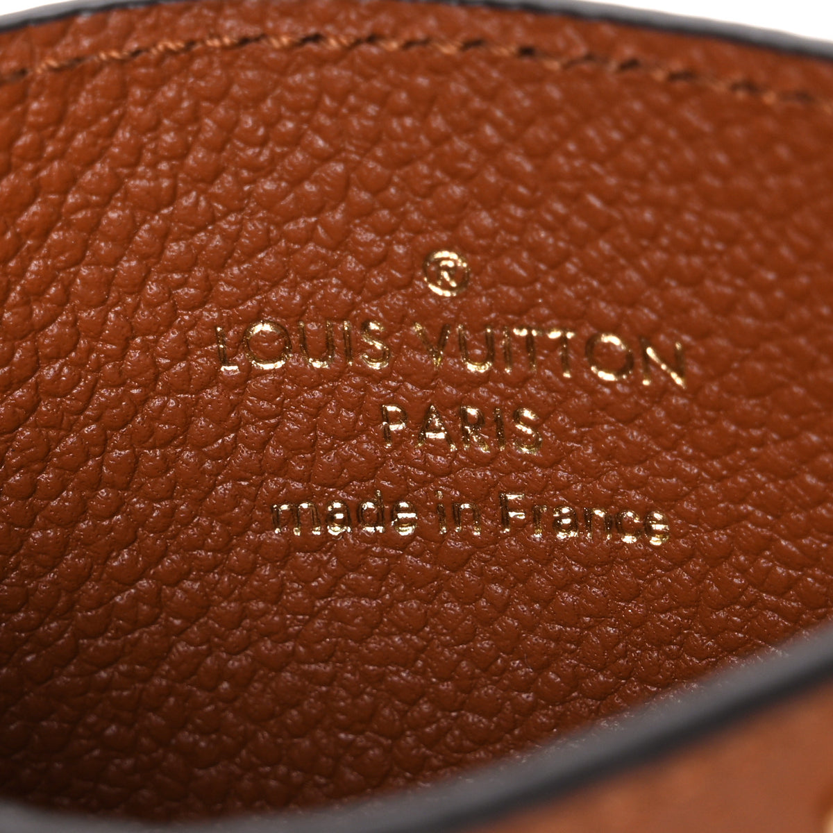Empreinte Card Holder Cognac