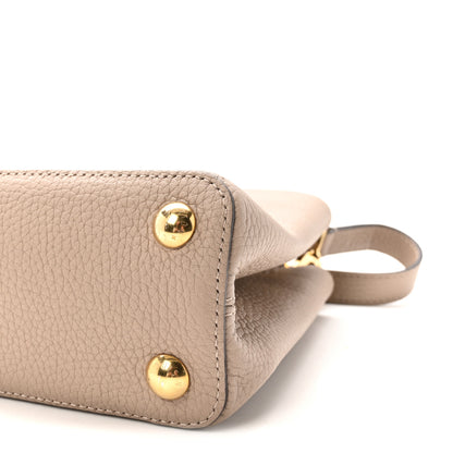 Louis Vuitton Taurillon Capucines BB Galet 9 of 9