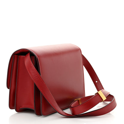 Celine Smooth Calfskin Small Classic Box Flap Bag Red 3 of 13
