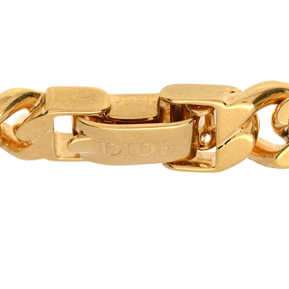 Christian Dior Metal Petit CD Spikes Chain Bracelet Gold 4 of 4