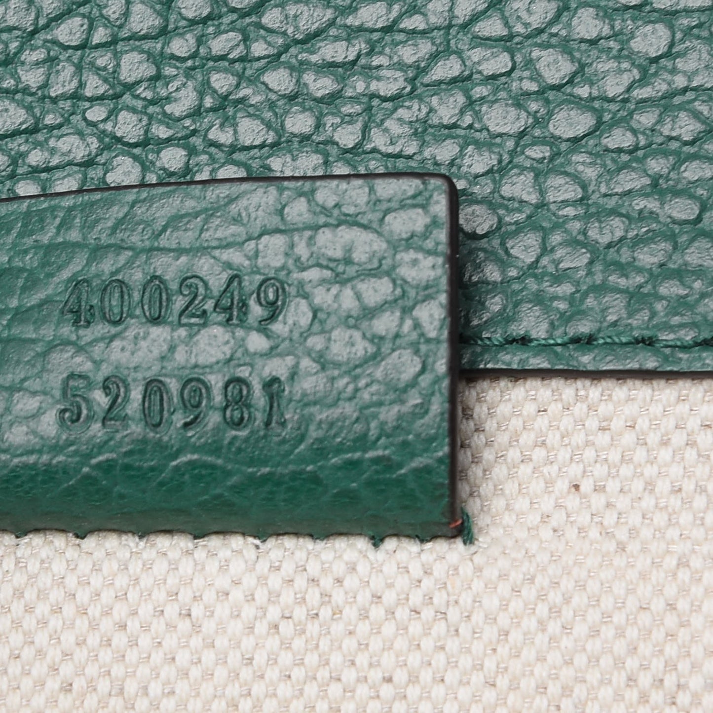 Pebbled Calfskin Small Dionysus Shoulder Bag Emerald