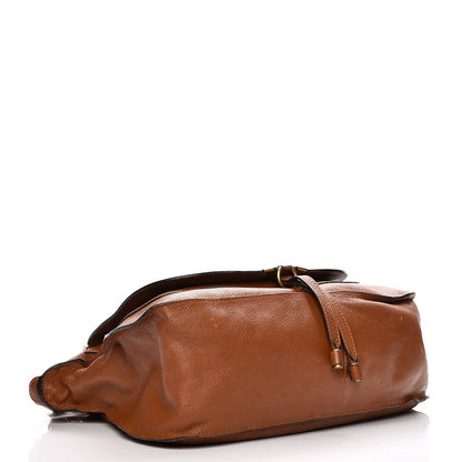 Chloe Calfskin Large Marcie Satchel Tan 4 of 25