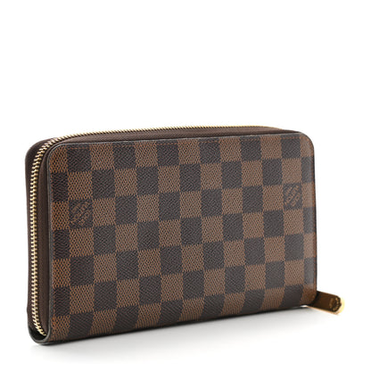 Louis Vuitton Damier Ebene Zippy Organizer Wallet 3 of 14