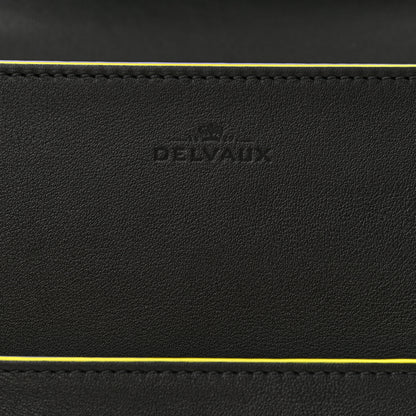 Delvaux Supple Calfskin Madame Ruban Shoulder Bag Black Rainbow 6 of 10