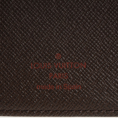 Louis Vuitton Damier Ebene Small Ring Agenda 6 of 7