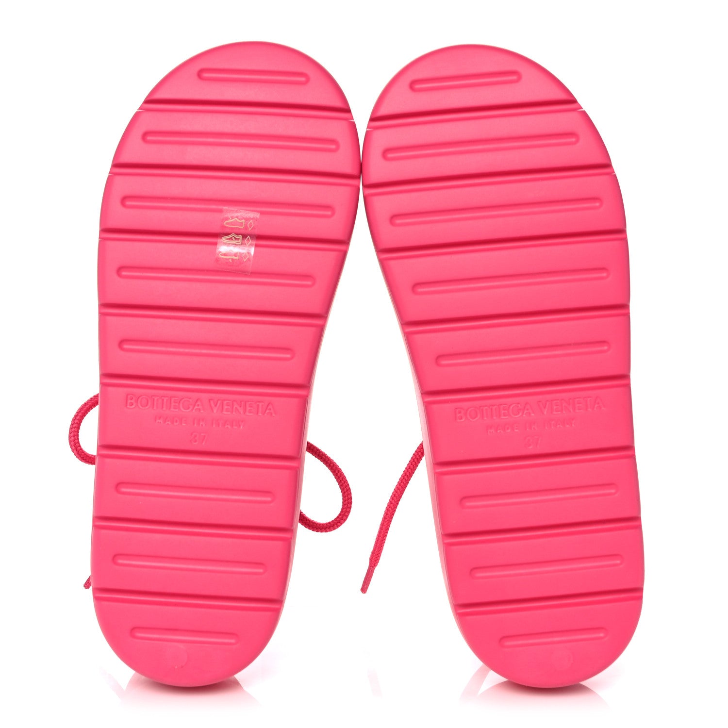 Bottega Veneta Rubber Jelly Sandals 37 Cranberry 5 of 8