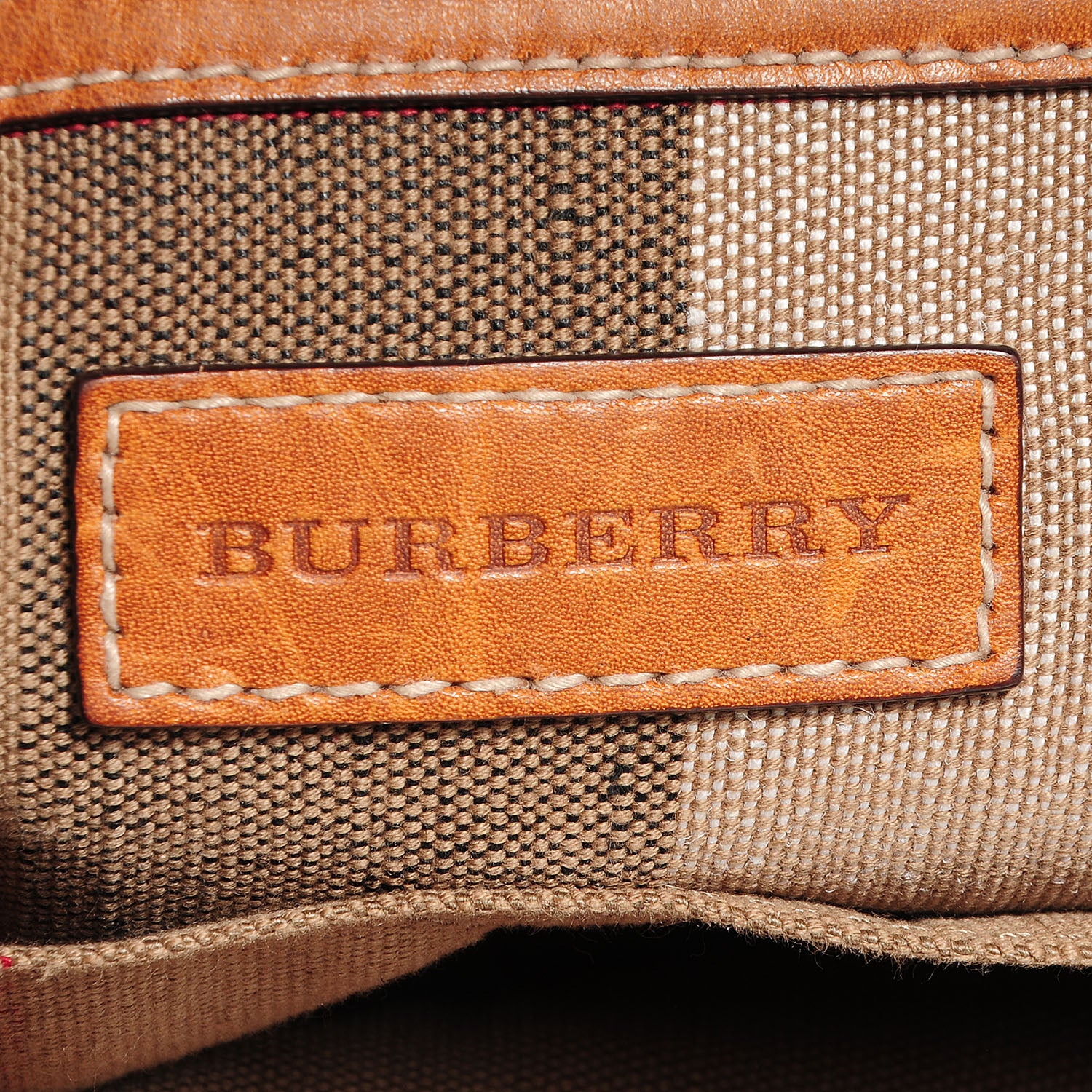 Burberry Canvas Mega Check Medium Susanna Tote 5 of 10