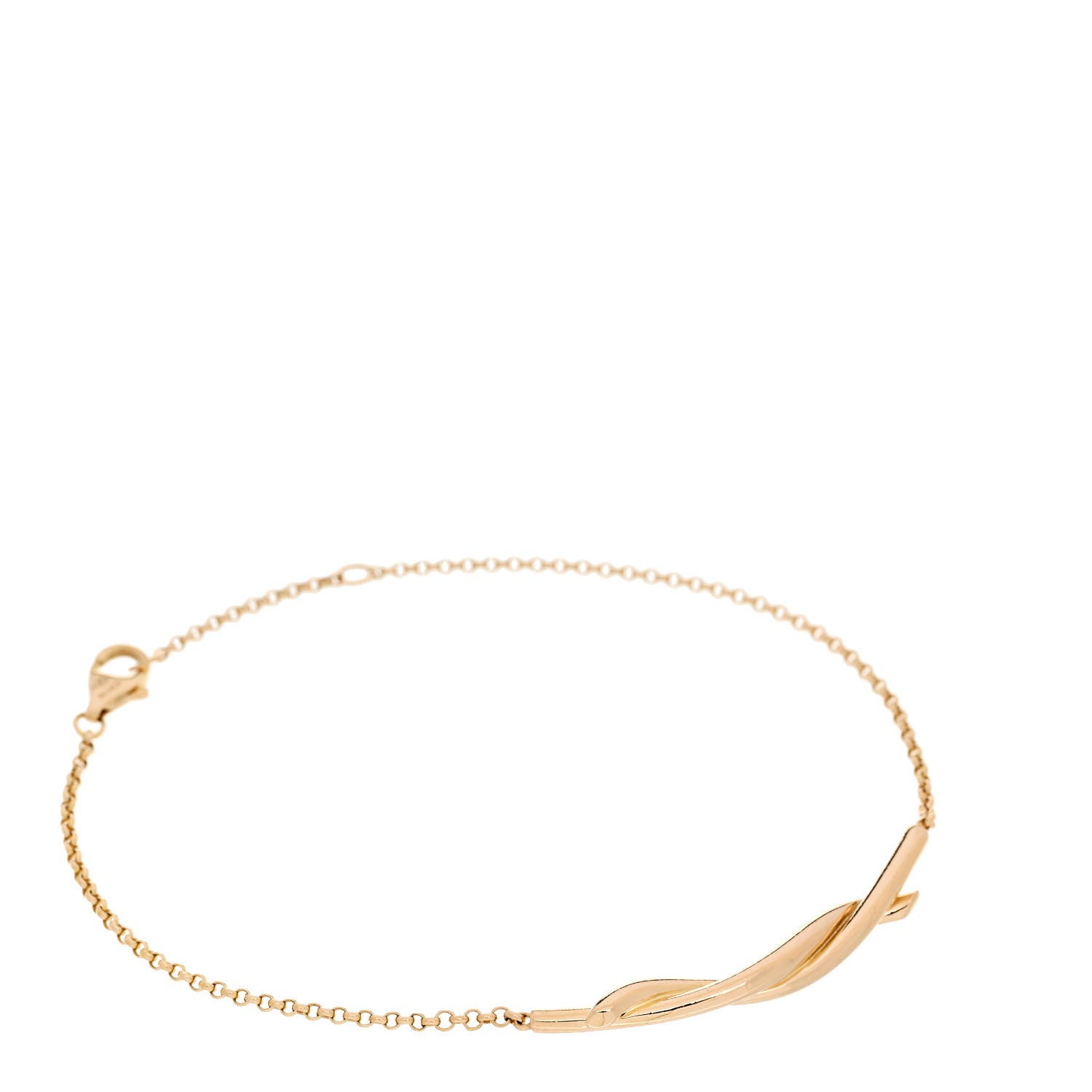 Cartier 18K Yellow Gold Entrelaces Bracelet 1 of 5
