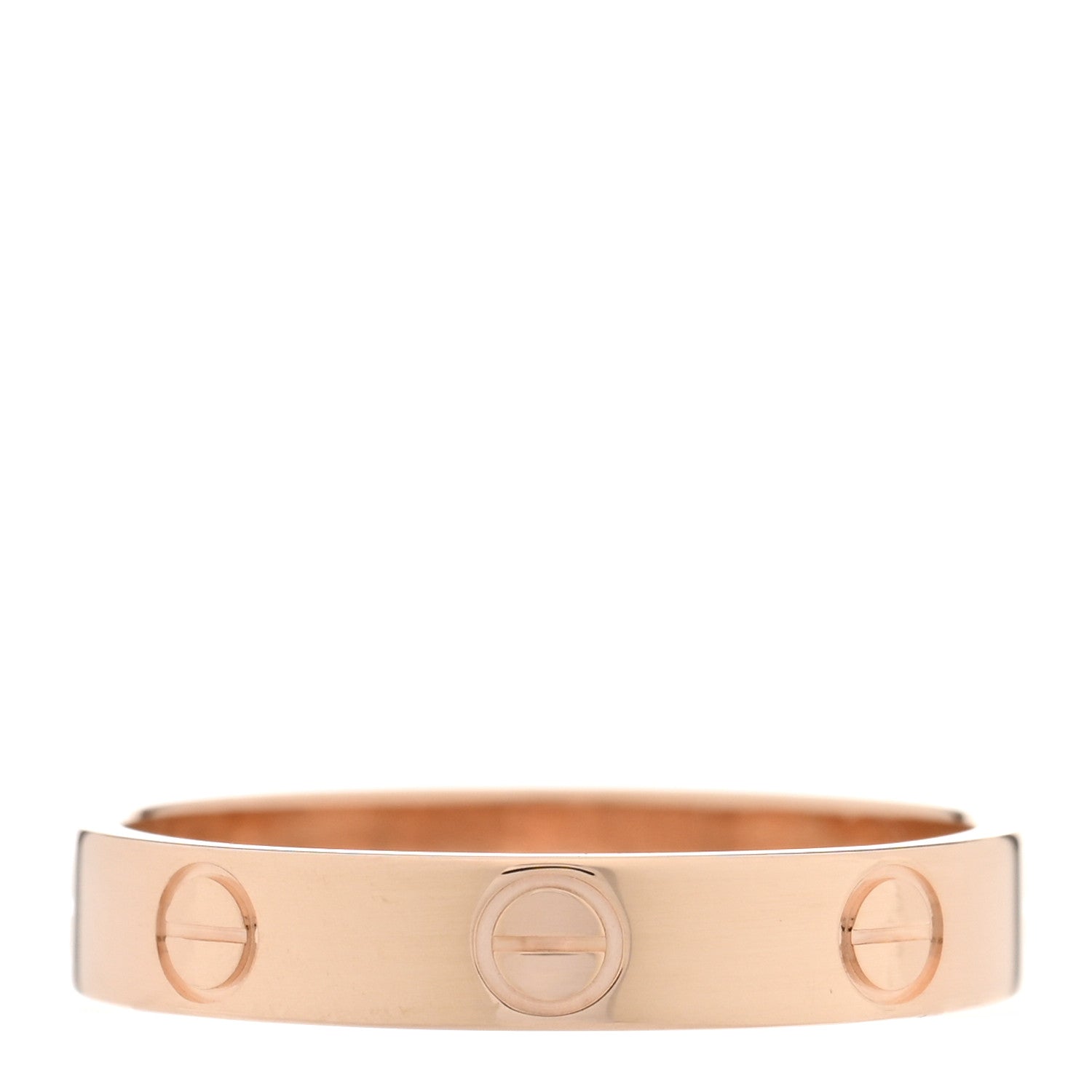 Cartier 18K Pink Gold 3.5mm LOVE Wedding Band Ring 54 7 3 of 4