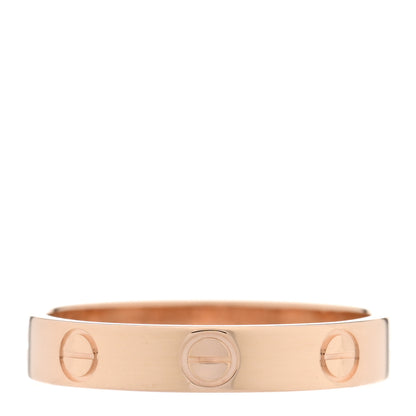 Cartier 18K Pink Gold 3.5mm LOVE Wedding Band Ring 54 7 3 of 4