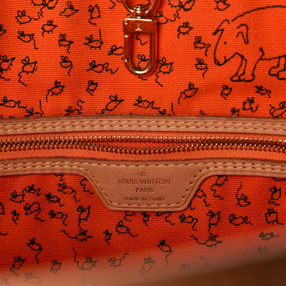 Louis Vuitton Catogram Neverfull MM Marron 9 of 12