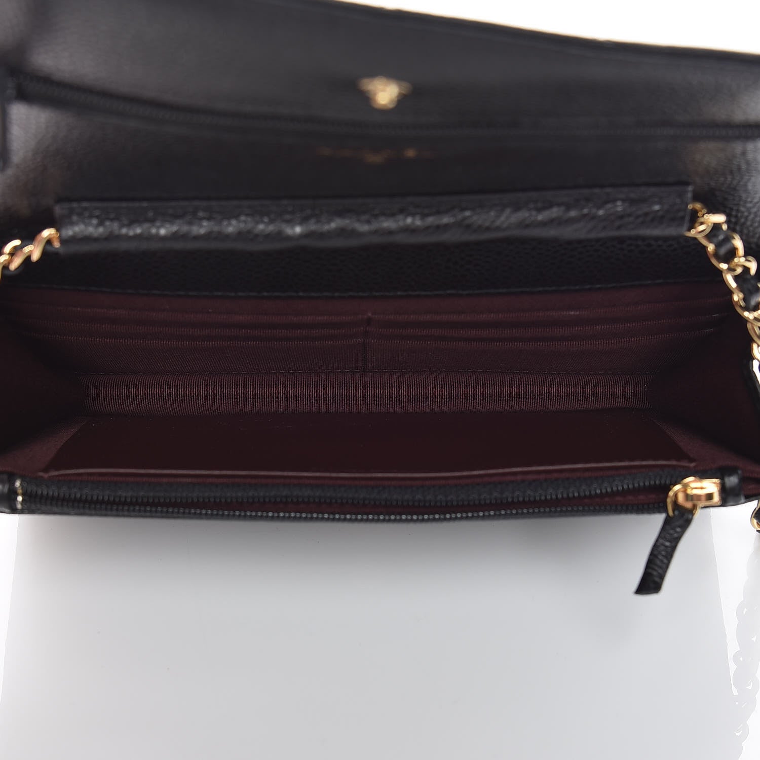 Chanel Caviar Quilted Wallet On Chain WOC Black 7 of 11