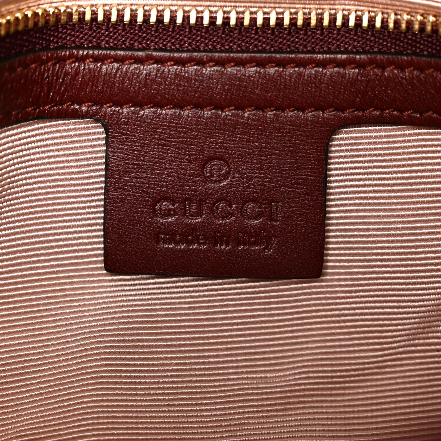 Gucci Vitello Palmellato Lux Small Arli Flap Shoulder Bag Vintage Bordeaux 6 of 11