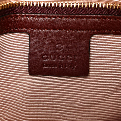 Gucci Vitello Palmellato Lux Small Arli Flap Shoulder Bag Vintage Bordeaux 6 of 11