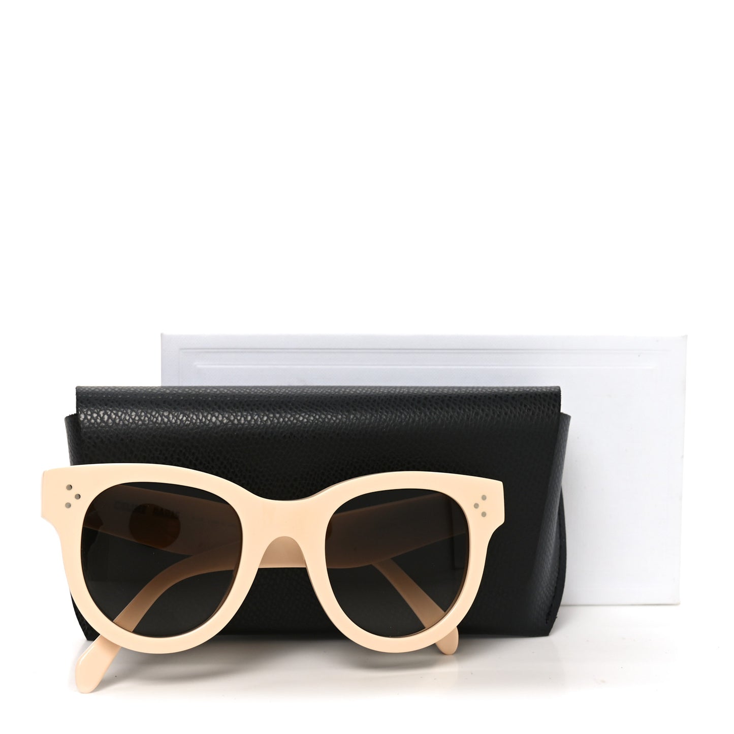 Acetate Round Sunglasses CL4003IN Ivory