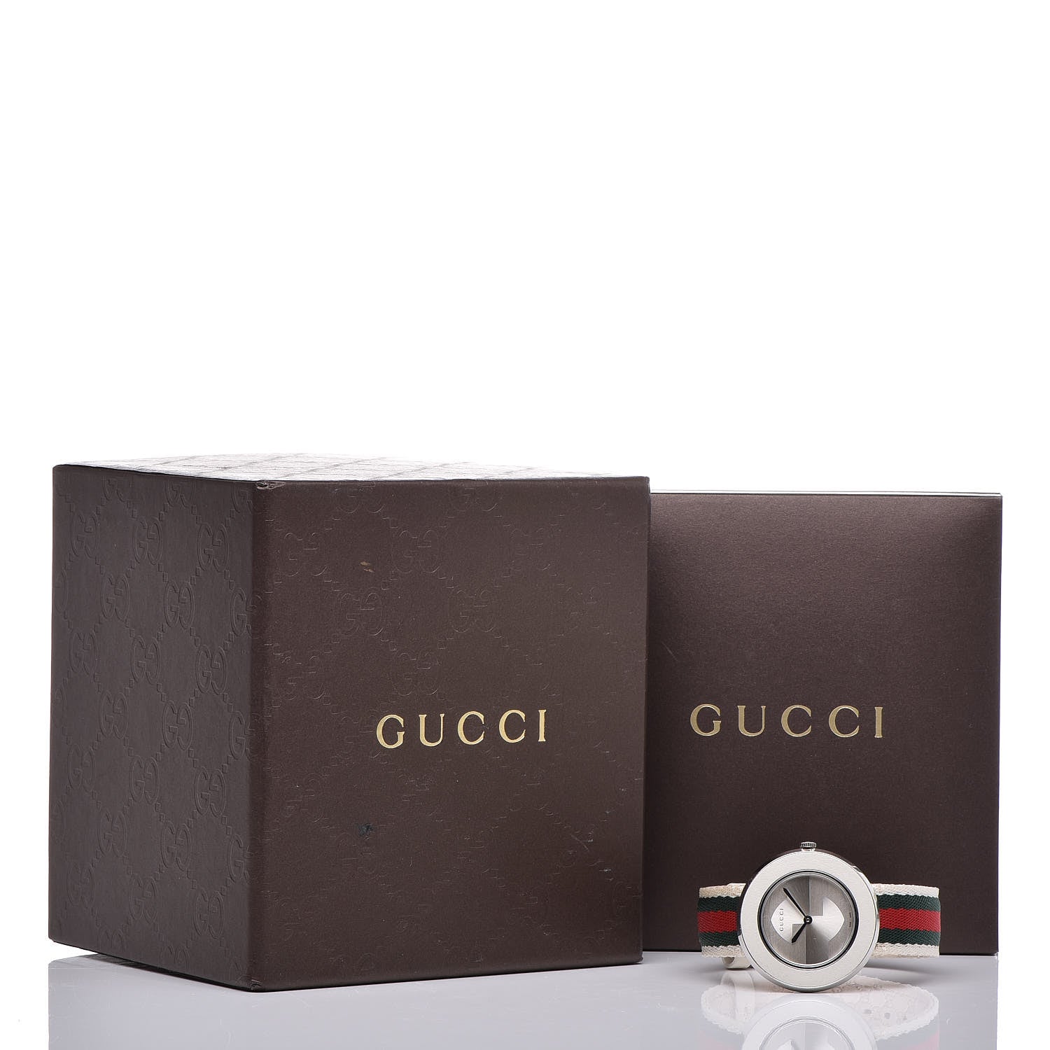 Gucci Stainless Steel Nylon 36mm U-Play Quartz Watch 7 of 7