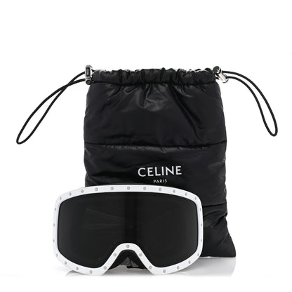 Celine Studded Ski Goggles White 7 of 7
