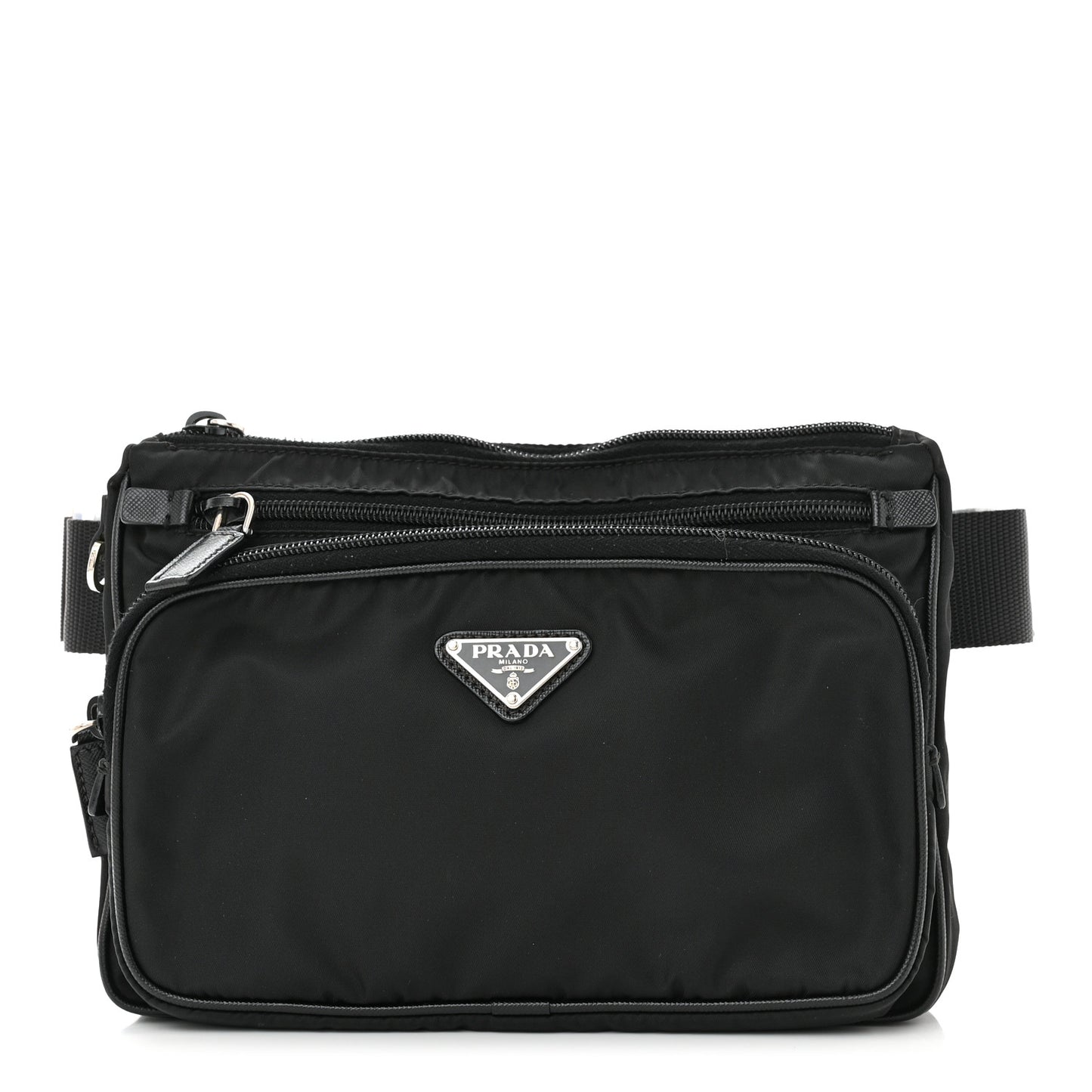 Tessuto Nylon Belt Bag Black