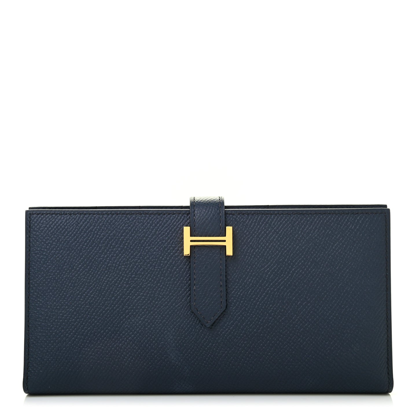 Epsom Bearn Gusset Wallet Bleu Indigo