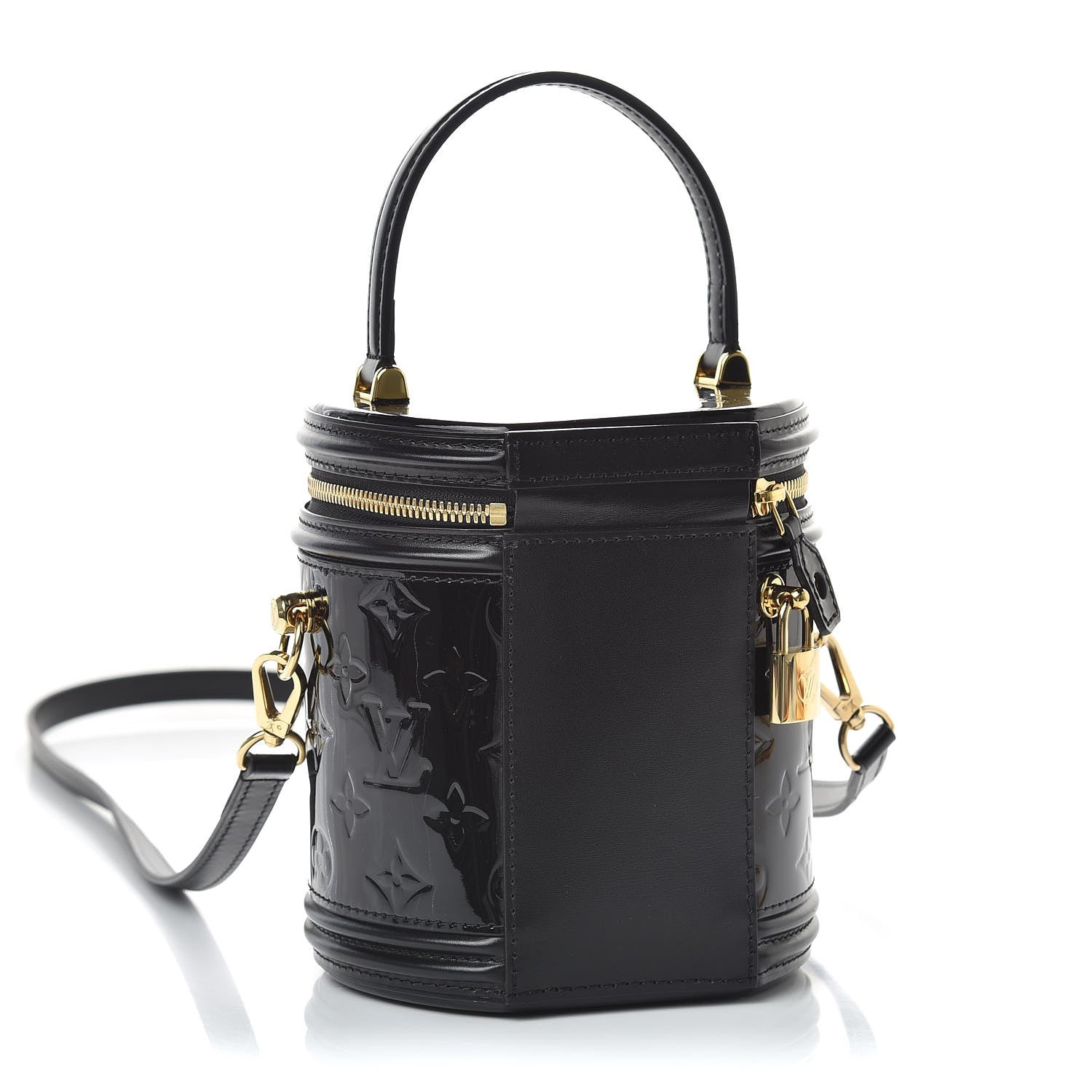Louis Vuitton Vernis Cannes Black 4 of 12