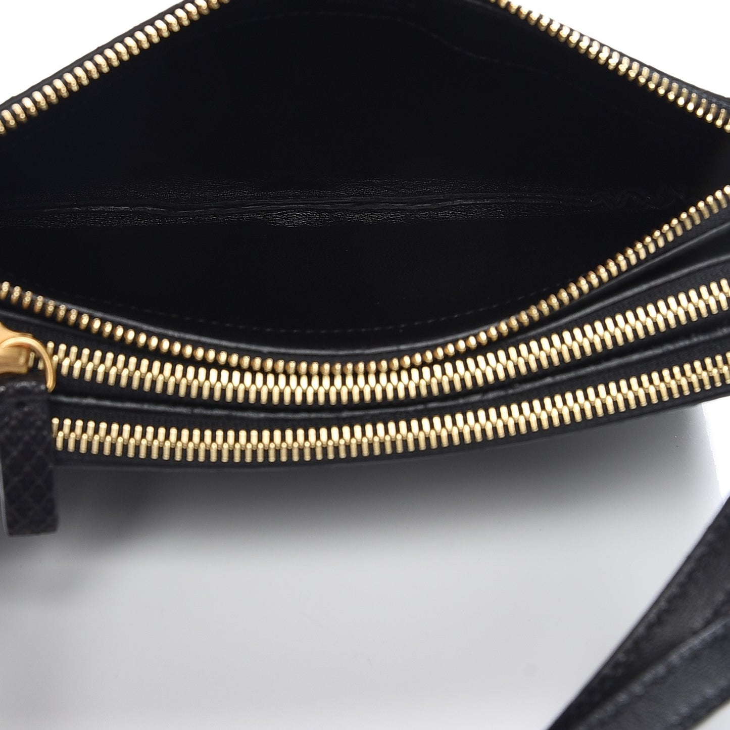Python Small Trio Crossbody Bag Black