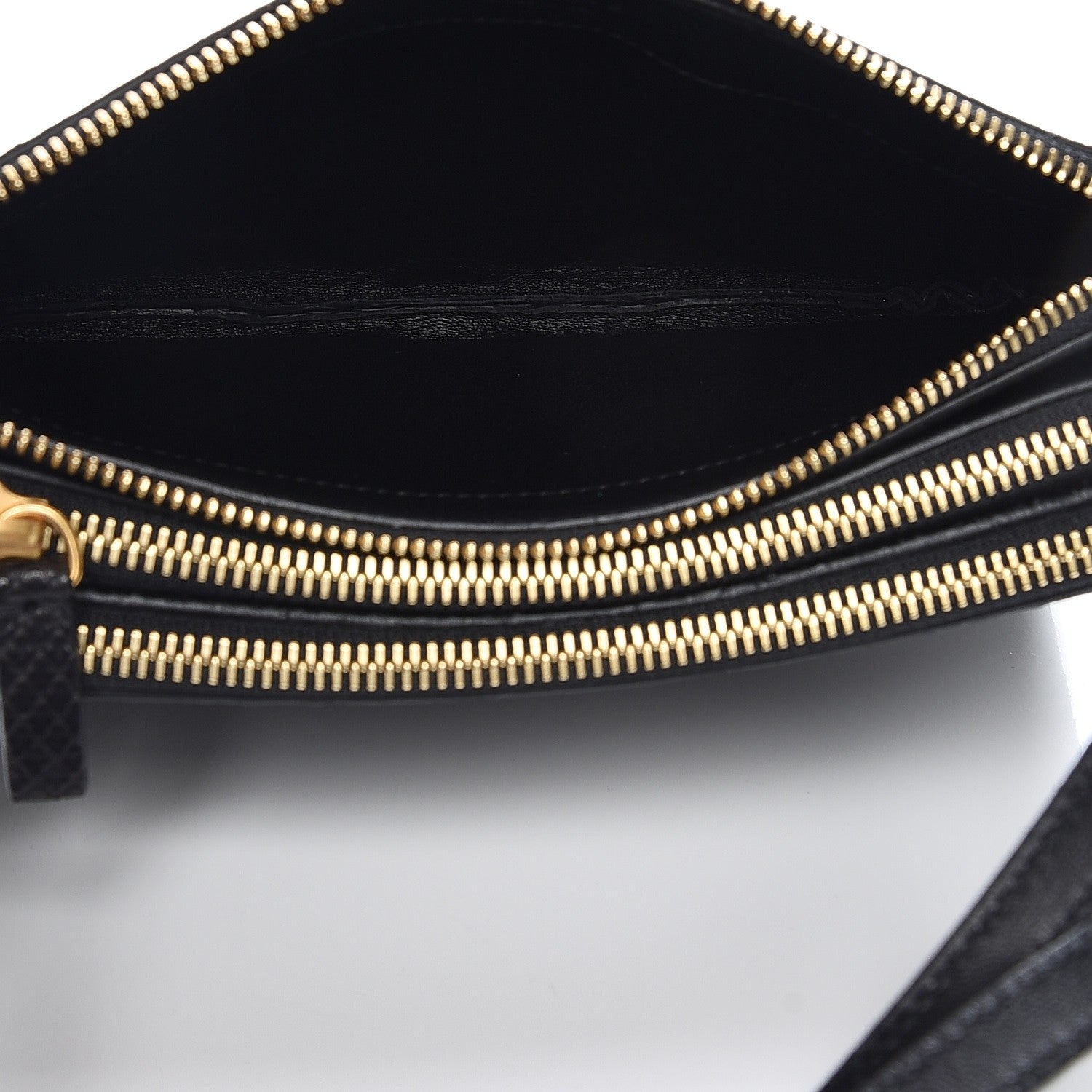 Celine Python Small Trio Crossbody Bag Black 6 of 8