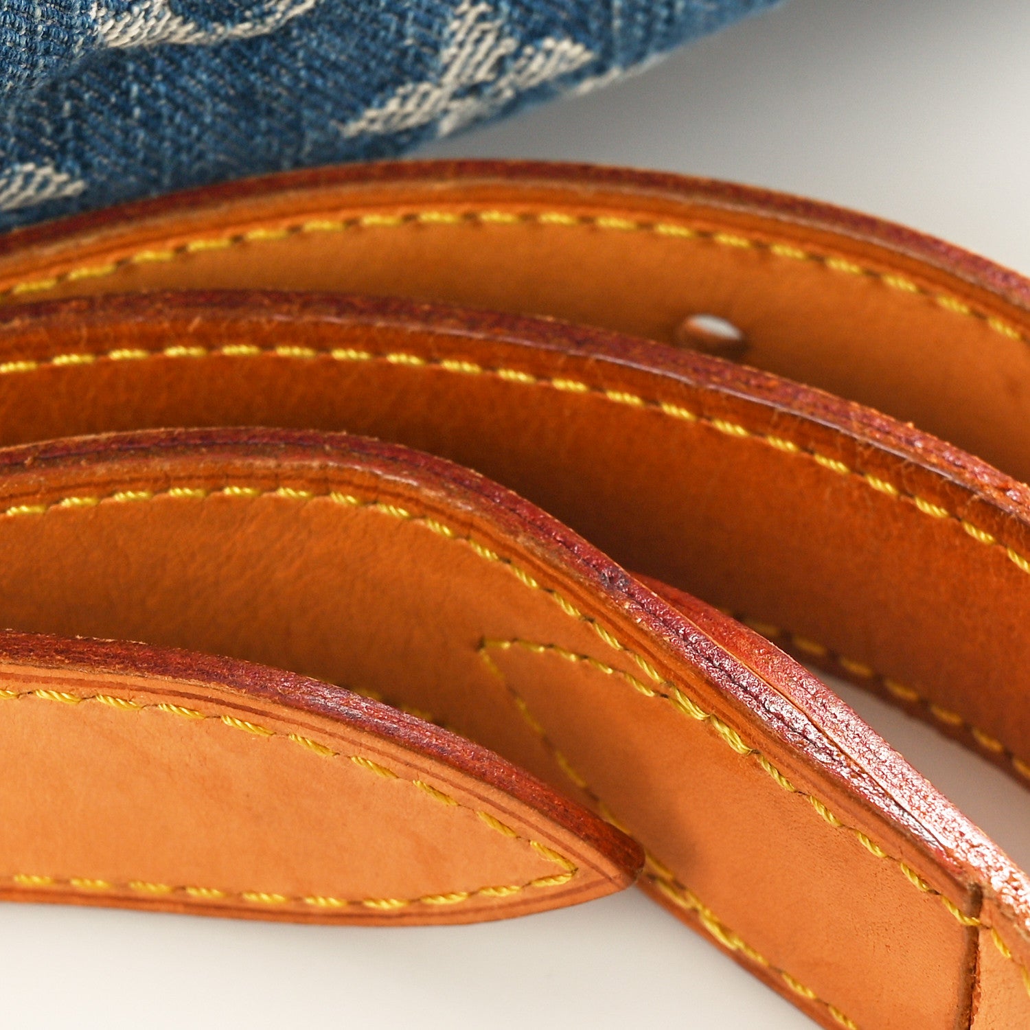 Louis Vuitton Monogram Denim Baggy PM Blue 13 of 13