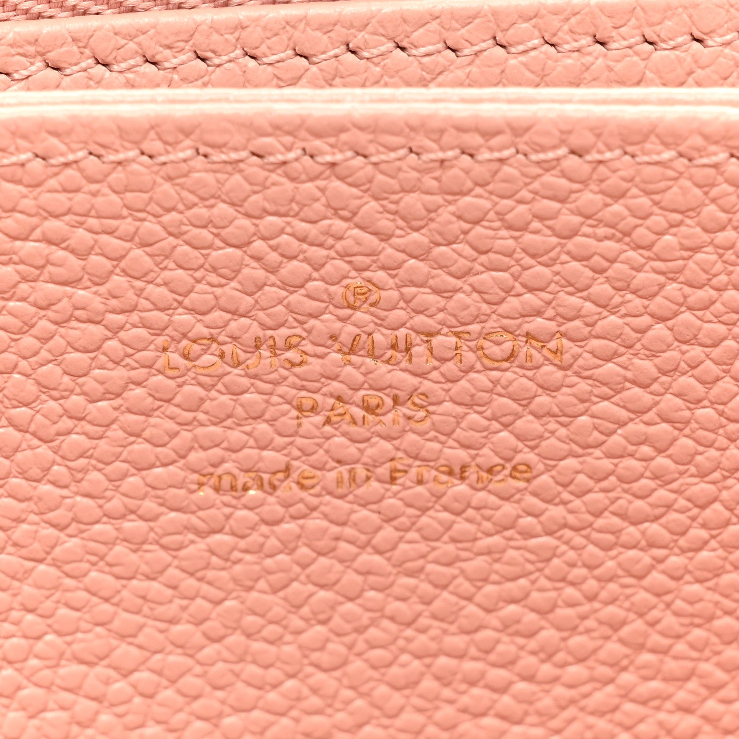 Louis Vuitton Empreinte Monogram Giant Zippy Wallet Rose Trianon Creme 11 of 15