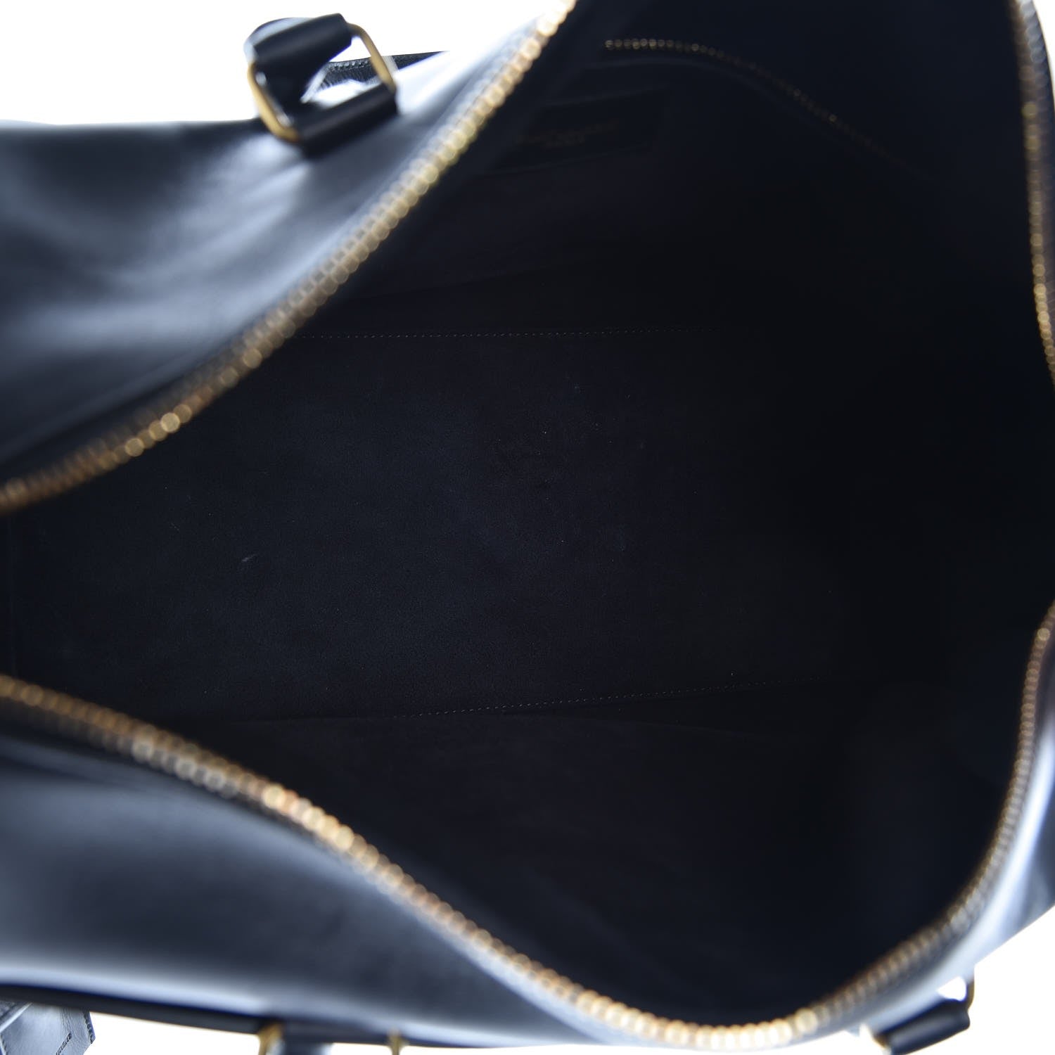 Saint Laurent Calfskin Classic Duffle 6 Black 23 of 36