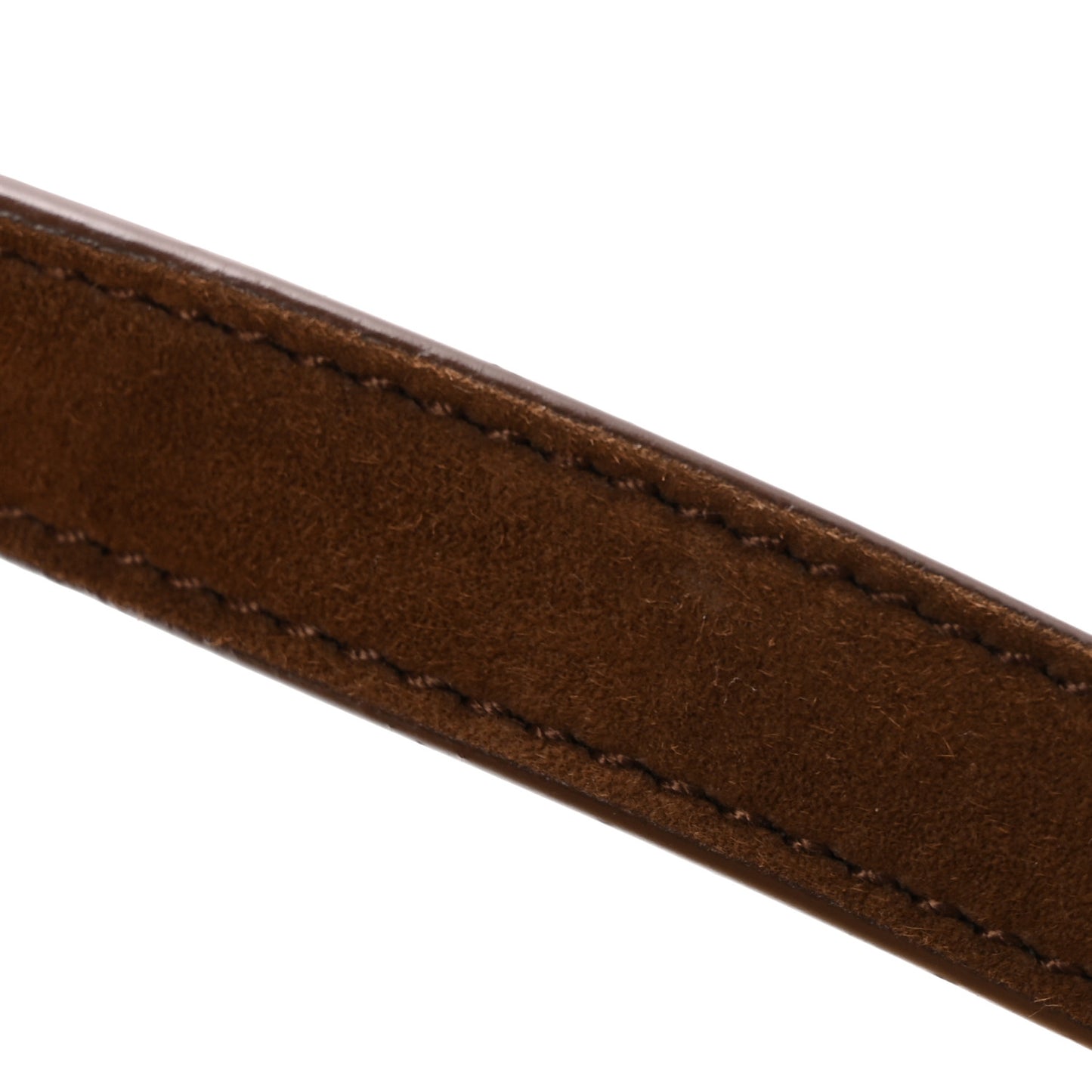 Shearling Suede Mini Le 5 A 7 Vertical Hobo Natural Beige Dark Cigar